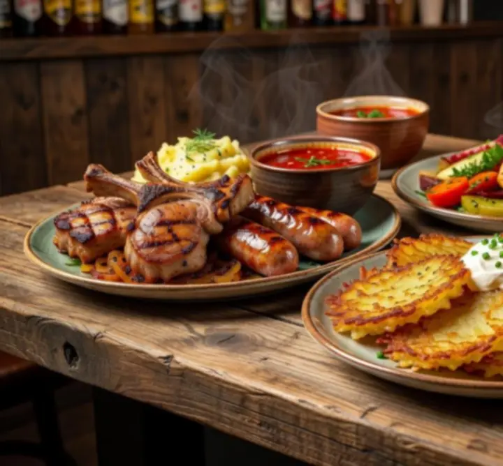 Dania główne w stylu barowo-restauracyjnym serwowane w GG-299-783 LIMITED